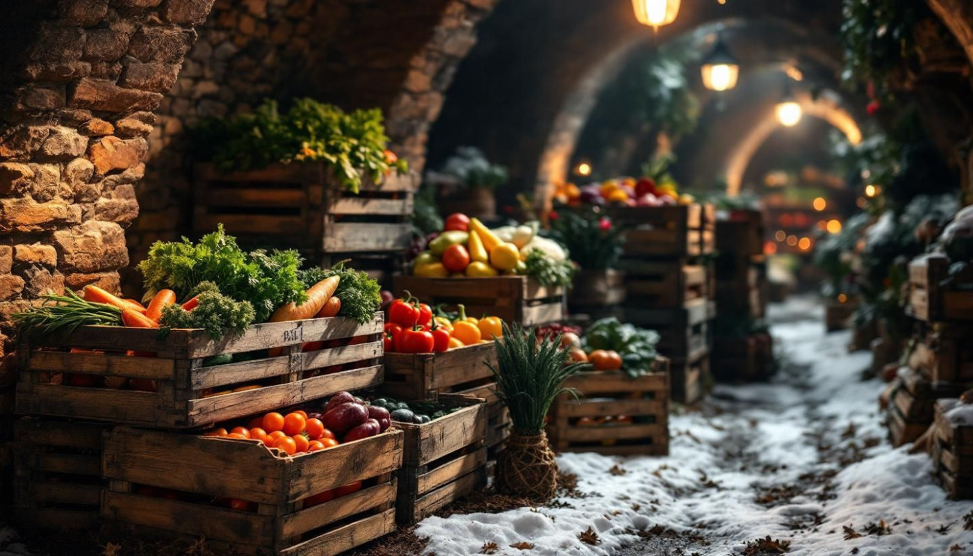 Optimale Lagermethoden für Gemüse im Winter?